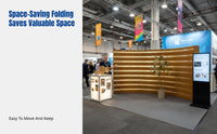 Accordion Paper Partition, Office Folding Screen, Lightweight Movable Divider, Modern Minimalist Design