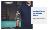 Billiards Posture Limb Position, Cue Action Stability, Adjustable Support, Snooker Pool Training Aid
