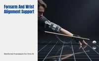 Billiards Posture Limb Position, Cue Action Stability, Adjustable Support, Snooker Pool Training Aid