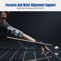 Billiards Posture Limb Position, Cue Action Stability, Adjustable Support, Snooker Pool Training Aid