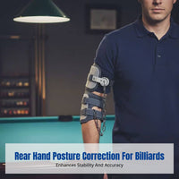Billiards Posture Limb Position, Cue Action Stability, Adjustable Support, Snooker Pool Training Aid
