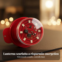 Lantern Remote Control, Plug-in, Red Light, Holiday Decor
