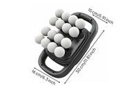 Electric Muscle Massager, 16 Heads, Adjustable Power, LED Display, Deep Tissue Relief for Neck, Waist, Leg, Men & Women
