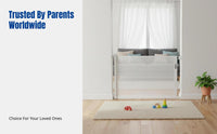 Retractable Child Gate, Pet Barrier, Adjustable Stair Guard, Home Security Fence