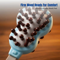 Multifunctional Expandable Massage Hammer, Hardwood, For Legs, Shoulders, Neck