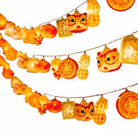 Holiday Snake Year Atmosphere Light, Auspicious Character Decor