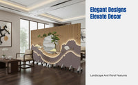 Chinese Style Wooden Room Divider, Folding Privacy Screen, Movable Partition for Office, Hotel, Living Room
