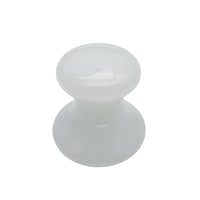 Pink Crystal Mushroom Massage Stone, Facial, Neck, Manual Gua Sha Board