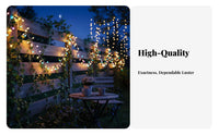 Solar LED Waterproof Color Changing Fairy Lights, Outdoor Decor for Trees, Fences