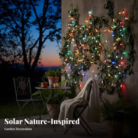 Solar LED Waterproof Color Changing Fairy Lights, Outdoor Decor for Trees, Fences