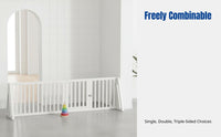 Infant Fence, Single-Sided Playpen, Home Living Room Toddler Barrier, Upgraded Triangle Base, Multiple Sizes, Random Color