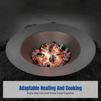 Cast Iron Fire Pit, Vintage Wood Burning Heater, Charcoal Stove, Outdoor Winter Heating, Rural Home