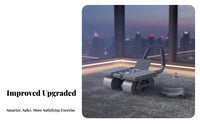 4-Wheel Ab Roller, Auto-Return, Home Fitness, Unisex, Upgraded Design