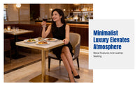 Commercial Dining Table and Chair Set, Modern Luxury Sofa Booth, Western Restaurant, Seafood Buffet, Chain Theme