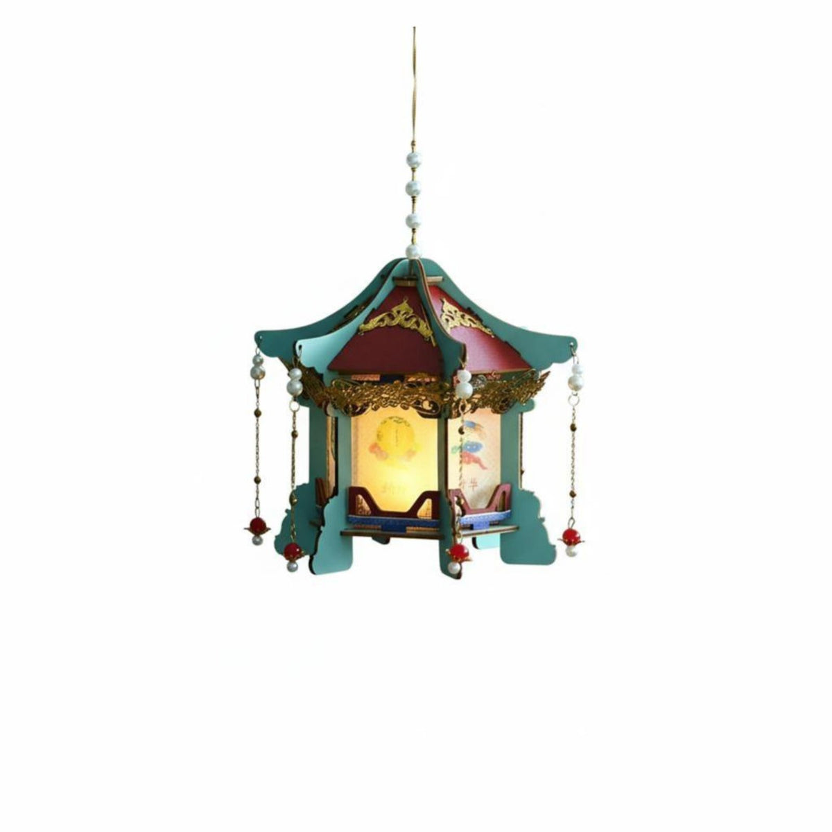 Chinese Lantern DIY Kit, Glowing Handheld, Creative New Year 2026