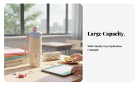 Student Cartoon Insulated Water Bottle, 316 Stainless Steel, Leakproof Portable