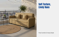 Living Room Sofa, Small Apartment Storage Couch, Minimalist for Balcony, Office, Clothing Shop