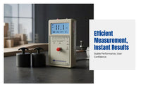 Heavy Surface Resistance Tester Data Hold Digital Surface Resistivity Meter Kit Measures Temperature and Humidity for Quality Control Inspectors