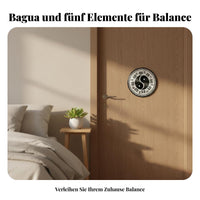 Bagua Plaque, Five Elements Feng Shui Door Blessing, Octagonal Sticker, 8cm, Home Use