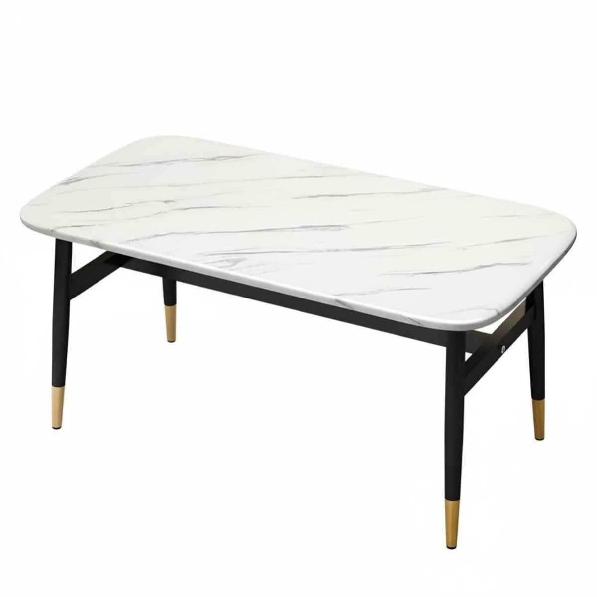 Rectangular Marble Pattern Dining Table, Modern Minimalist, Home, Kitchen