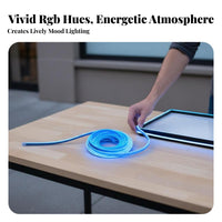 Silicone Flexible LED Strip Light, 12V, RGB, Outdoor Sign, Ambience Lighting Kit