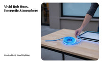 Silicone Flexible LED Strip Light, 12V, RGB, Outdoor Sign, Ambience Lighting Kit