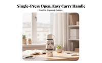 Gardenia Insulated Bottle, 316 Stainless Steel, Portable, High Capacity, Student