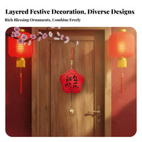 Horse Year Door Handle Decoration, Seasonal Holiday, Chinese Lucky Hanging
