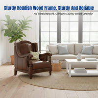 Western Vintage Top Grain Leather Sofa, Brown Leather Upholstery, Sturdy Wood Frame, Modular Seating, Firm Foam, Timeless Country Style