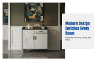 Sideboard Cabinet, Modern Minimalist Tea Cabinet, Multi-Functional Storage for Living Room, Office, Dining Room