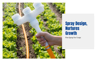 Greenhouse Irrigation Sprinkler, High Flow Atomizing Spray Head for Garden, Sprout, Vegetable Watering