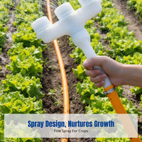 Greenhouse Irrigation Sprinkler, High Flow Atomizing Spray Head for Garden, Sprout, Vegetable Watering