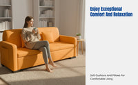 Living Room Sofa, Storage Couch for Small Spaces, Modern Minimalist, Apartment, Office, Balcony, Shop