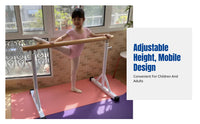 Home Portable Ballet Barre, Adjustable Dance Training Bar, Kids Leg Stretch, Professional Practice Equipment