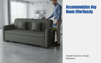 Sofa for Small Spaces, Living Room, Balcony, Apartment, Office, Storage Bench, Modern Minimalist Design