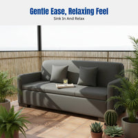 Sofa for Small Spaces, Living Room, Balcony, Apartment, Office, Storage Bench, Modern Minimalist Design