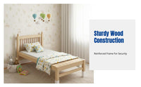 Hardwood Splicing Bed, Beech Guardrail Children's Bed, Adjustable Height Infant Cot, Continuous Joint, Modern Minimalist Design