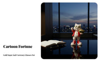 Fortune Cat Figurine, Resin Decor for Shop Counter, Office, Living Room