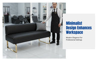 Salon Waiting Bench, Modern Minimalist Reception Sofa, Hair Salon, Cosmetic Studio, Office Lounge Chair