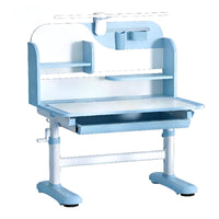 Kids Study Desk and Chair Set, Height Adjustable, Ergonomic, Double Storage, Random Color