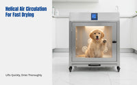 Pet Dryer, Quiet, Large Capacity, Automatic, Cat Grooming, Sterilization
