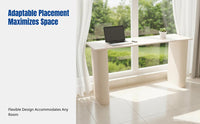 Italian Design Sintered Stone Bar Table, High Legs, Modern Space-Saving for Small Apartments, Kitchen