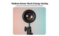 Sunset Light, RGB, Remote Control, Atmosphere Projection, Adjustable Tripod, USB