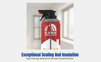 Polyurethane Foam Sealant, Expanding Gap Filler for Door Openings, Waterproof, Soundproof, Construction Use