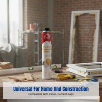 Polyurethane Foam Sealant, Expanding Gap Filler for Door Openings, Waterproof, Soundproof, Construction Use