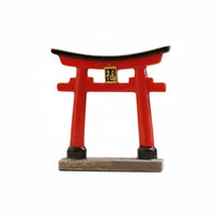 Japanese Torii Miniature, Resin Desktop Bonsai, Ancient Architecture Decor