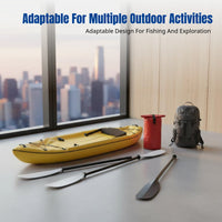 Inflatable Kayak, Lightweight Portable Fishing Boat, Solo Backpack Canoe, Accessories Included, Multi-Color, Water Activities