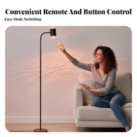 Sunset Projection Floor Lamp Atmosphere light Water Wave Floor Lamp Easy Installation Water Wave Effect Light for Content Creators, Bedroom