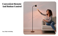 Sunset Projection Floor Lamp Atmosphere light Water Wave Floor Lamp Easy Installation Water Wave Effect Light for Content Creators, Bedroom