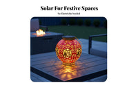 Solar Lantern, Red Outdoor Waterproof Hanging Decoration, New Year Balcony Light